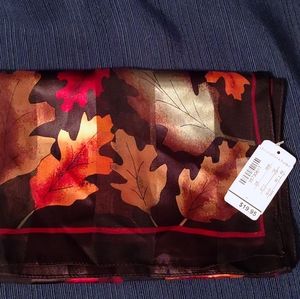 Scarf assortment. Fall colors. 6 items